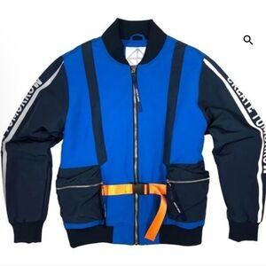 NWT CREATE 2MRW 3D MULTI POCKET BOMBER FRENCH NAVY WATERPROOF M